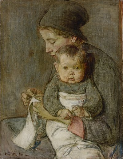 Mutter und Baby von Elizabeth Nourse