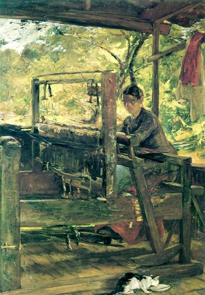 Der Weber, Tennessee, ca. 1885 von Elizabeth Nourse