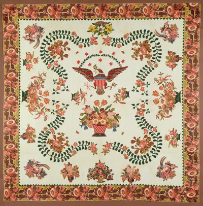 Quilt, ca. 1825 von Elizabeth Welsh