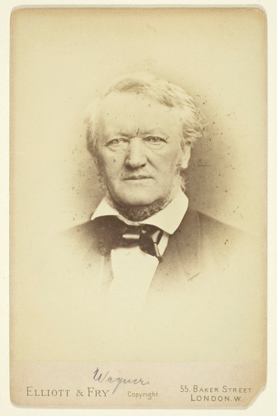 Porträt von Wagner von Elliott and Fry