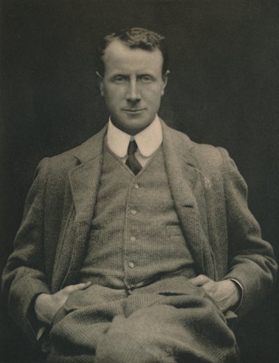 Edward A. Wilson, B.A., M.B., um 1910 von Emery Walker