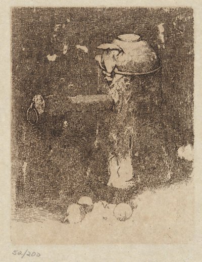Stillleben mit Kupfer und Zwiebeln von Emil Carlsen