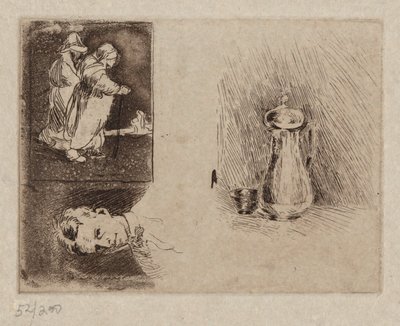 Drei Studien von Emil Carlsen