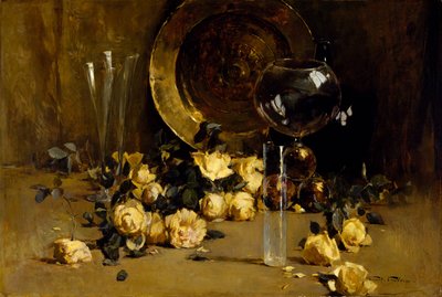 Gelbe Rosen von Emil Carlsen