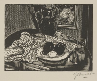 Stillleben mit Krug von Emil Ganso