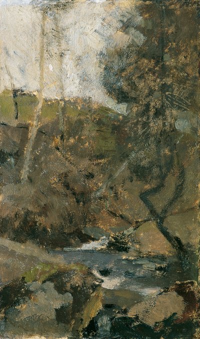 Bach im Wienerwald von Emil Jakob Schindler