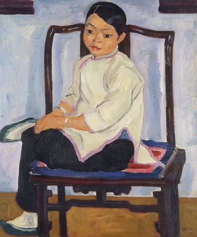 Chinesisches Mädchen, 1912 von Emil Orlik