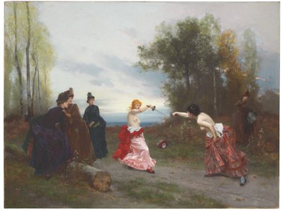 Das Duell von Emile Antoine Bayard