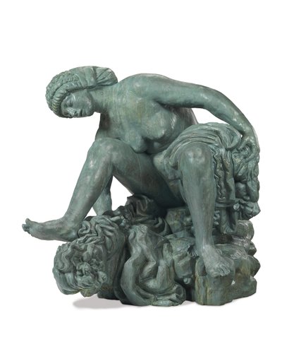 Große kauernde Badende von Emile Antoine Bourdelle