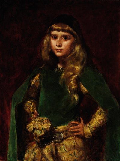 Natalie mit zehn von Emile Auguste Carolus Duran