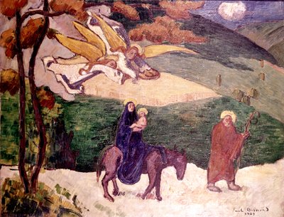 Flucht nach Ägypten von Emile Bernard