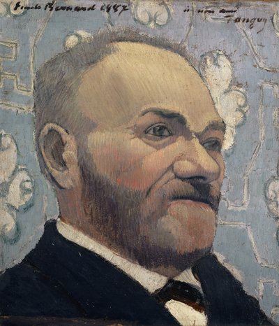 Porträt des Père Tanguy, 1887 von Emile Bernard