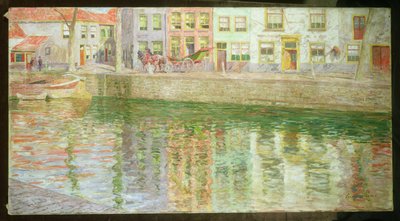 Über den Kanal, 1900 von Emile Claus