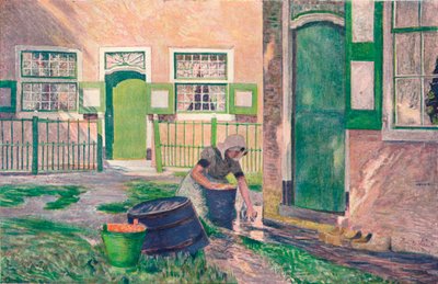 Ferme en Zud-Beveland, ca. 1899 von Emile Claus