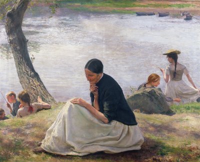 Souvenir, 1891 von Emile Friant