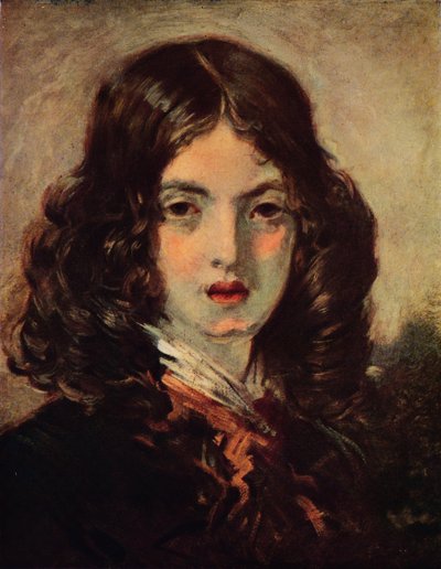 Petite Mendiante Rousse, um 1843, 1939 von Emile Isidore Deroy