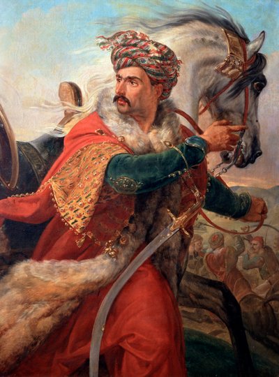 Mameluke, späte 1830er Jahre von Emile Jean Horace Vernet