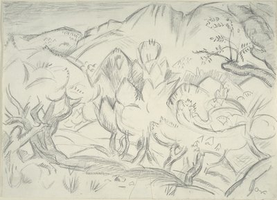 Landschaft, Cassis von Emile Othon Friesz