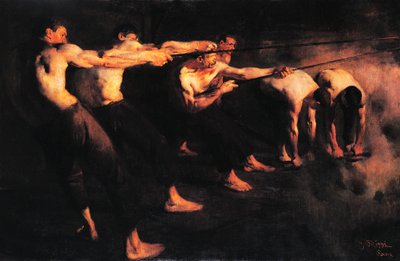 Die Gasarbeiter von Emilio Rizzi