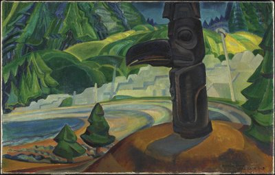 Skidegate, Graham Island, British Columbia von Emily Carr