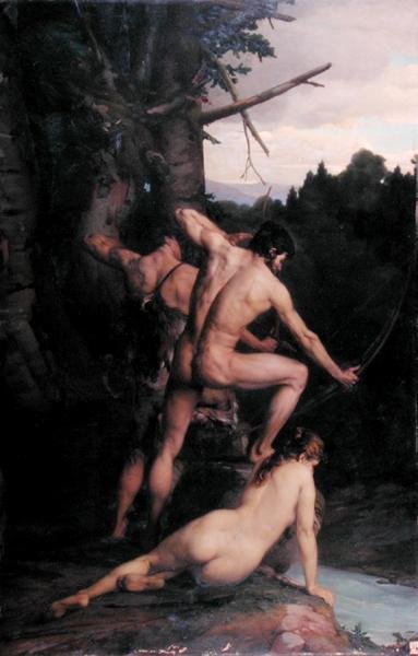 Jäger in Wartestellung von Emmanuel Benner