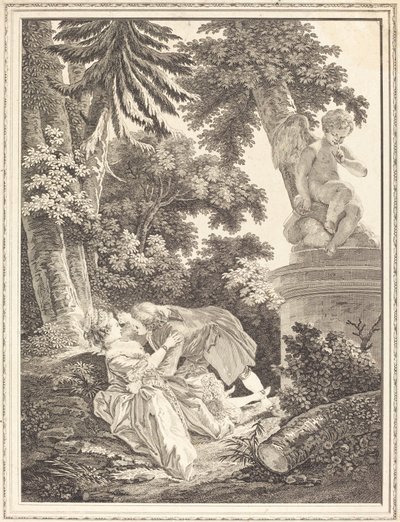 Die Nacht von Emmanuel Jean Nepomucène de Ghendt after Pierre Antoine Baudouin