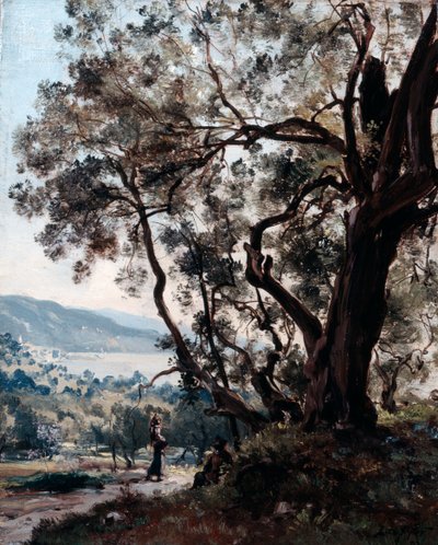 Roquebrune, 1892 von Emmanuel Lansyer