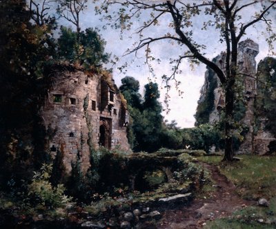Das Bollwerk der Ulmen, 1884 von Emmanuel Lansyer