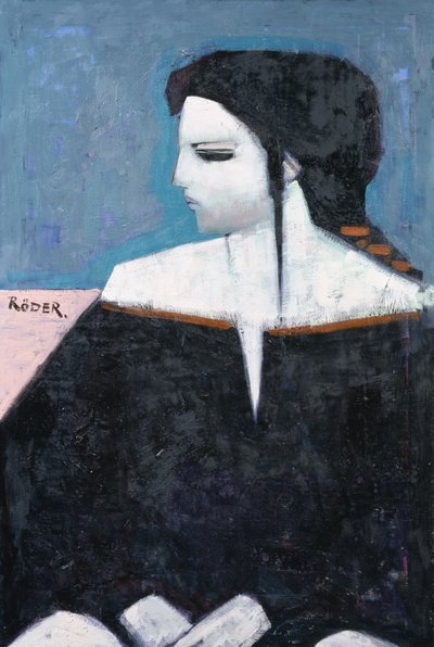 Antoinette in Schwarz von Endre Roder