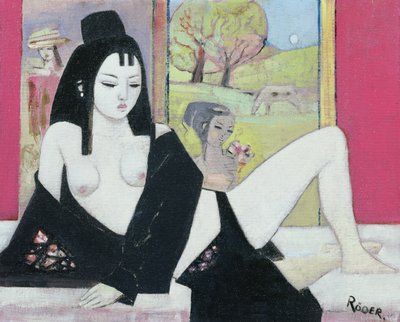 Schwarzer Kimono, 2008 von Endre Roder