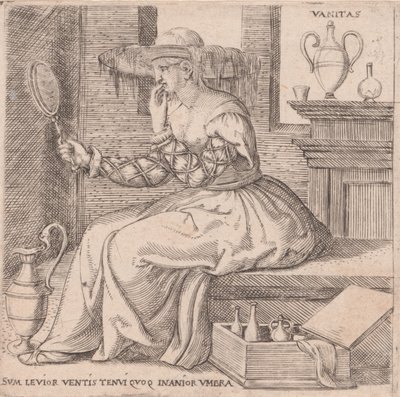 Eitelkeit, 1545-50 von Enea Vico
