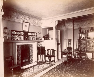 Ein Norman Shaw Haus in Hampstead von English Photographer