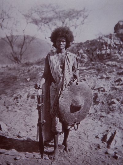 Dervisch Hademdowah Krieger, Sudan von English Photographer