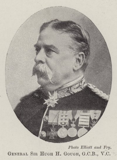 General Sir Hugh H Gough, GCB, VC von English Photographer