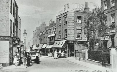 Hill Rise, Richmond: Gesamtansicht, 1895 von English Photographer