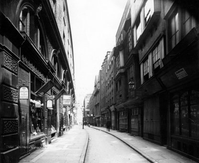 Holywell Street, 19. Jahrhundert von English Photographer
