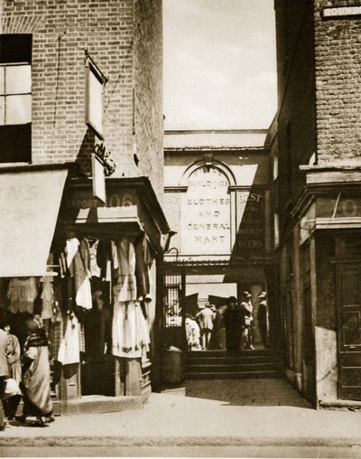 Houndsditch-Kleidermarkt von English Photographer