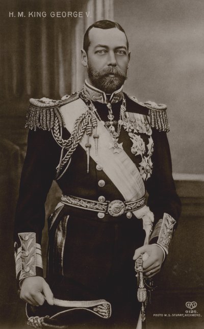 König George V. von English Photographer