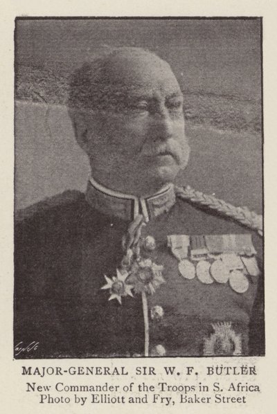 Generalmajor Sir W. F. Butler von English Photographer