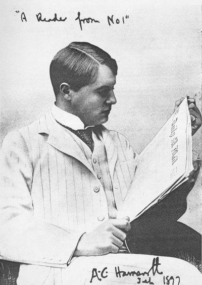 Porträt von Alfred Harmsworth, 1897 von English Photographer