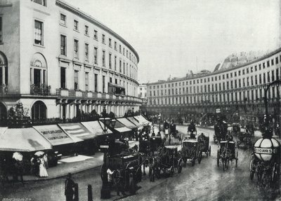 Regent Street, das Quadrant von English Photographer