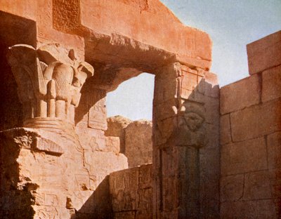 Tempel von El Medina, Ägypten von English Photographer