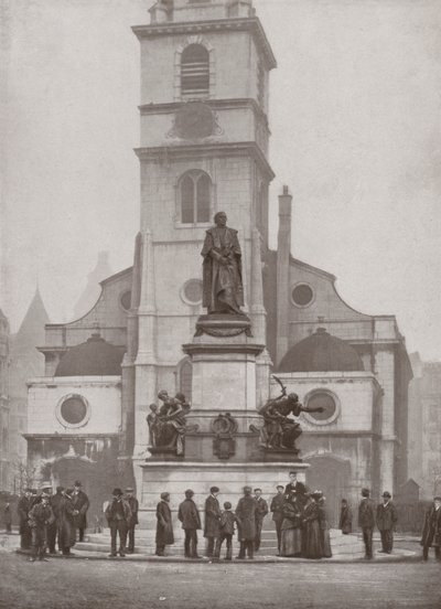 Das Gladstone-Denkmal im Strand von English Photographer