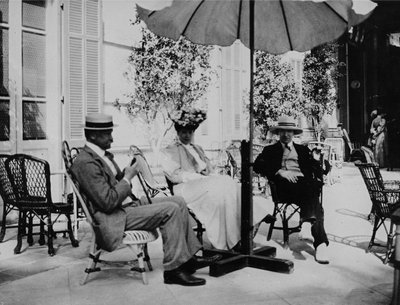 Die Hotelveranda, ca. 1904 von English Photographer