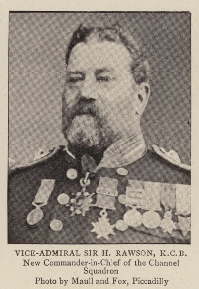 Vizeadmiral Sir H. Rawson, KCB von English Photographer