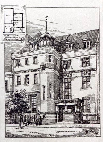 Ein Bildhaueratelier von English School