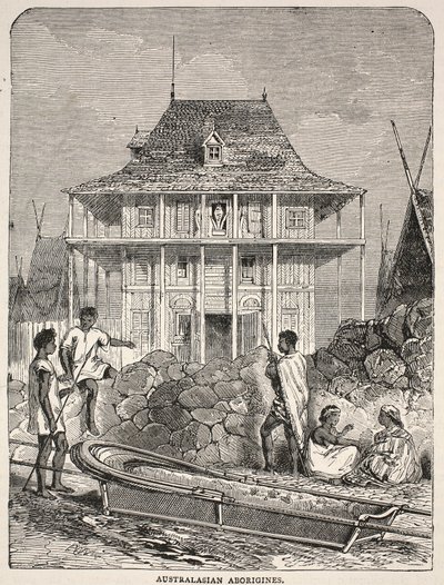Australische Aborigines von English School