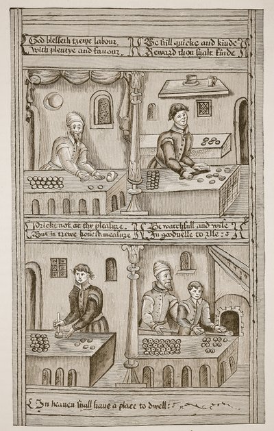 Bäcker von York, 1595-1596 von English School