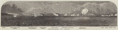 Bombardierung von Odessa (Gravur) von English School