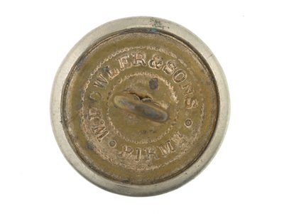 Knopf, Bombay Volunteer Rifles, vor 1901 von English School